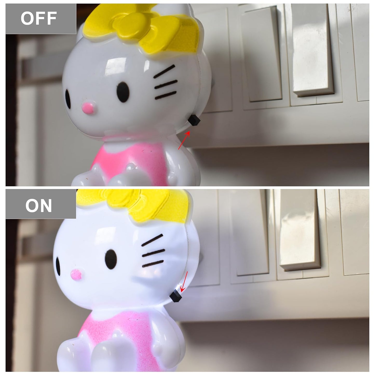 Plug in kitty Night Lamp