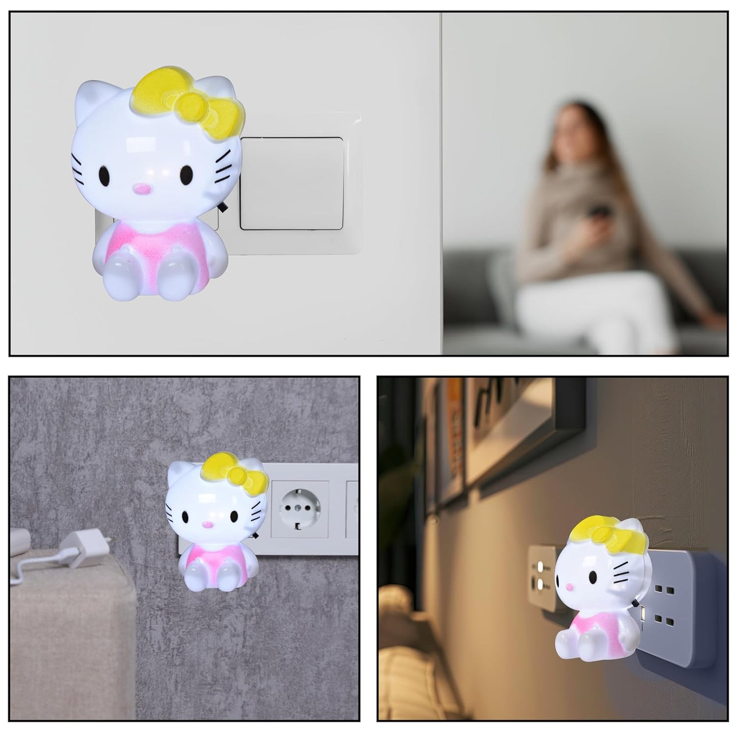Plug in kitty Night Lamp