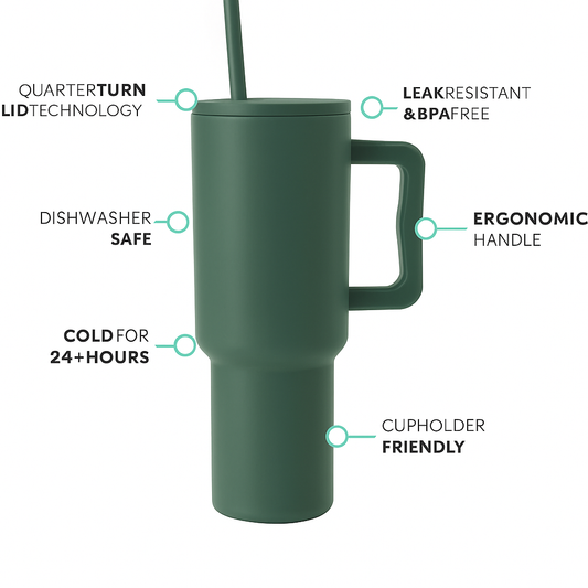 1200ml Tumbler Green