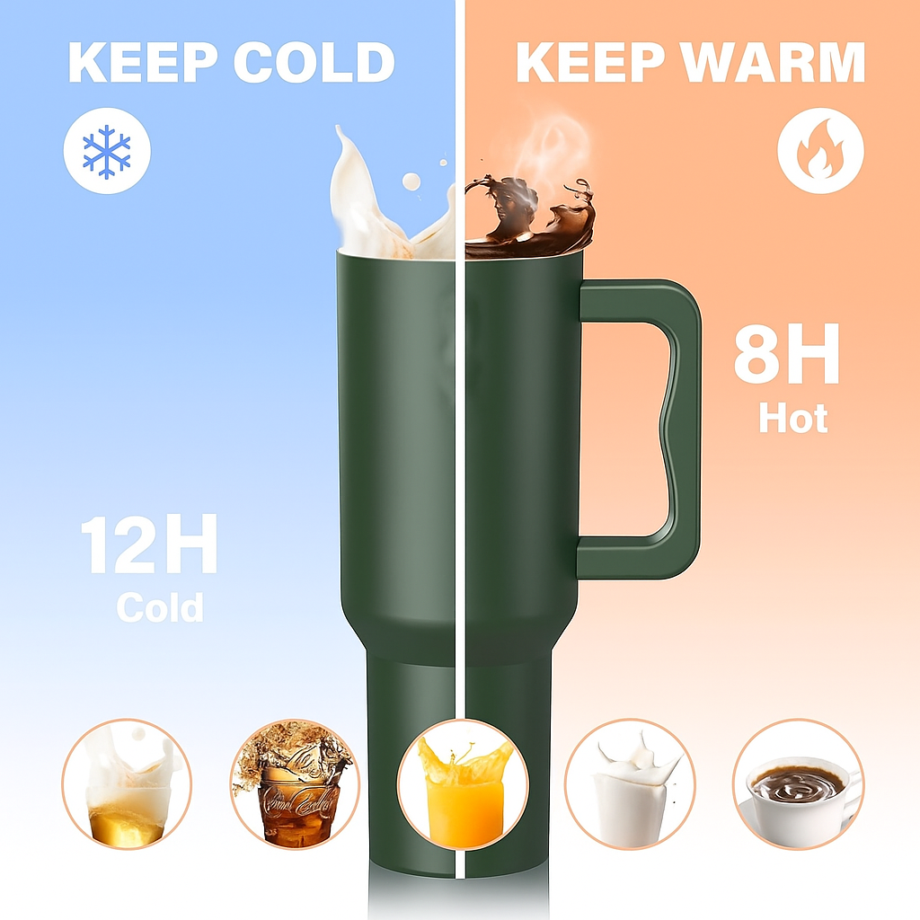 1200ml Tumbler Green