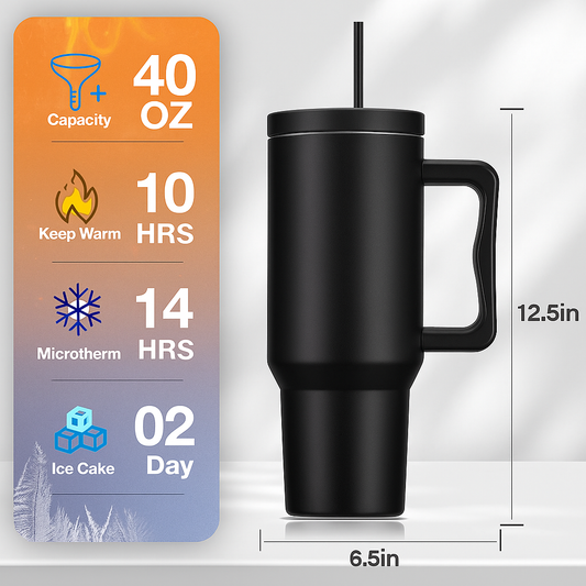 1200ml tumbler black