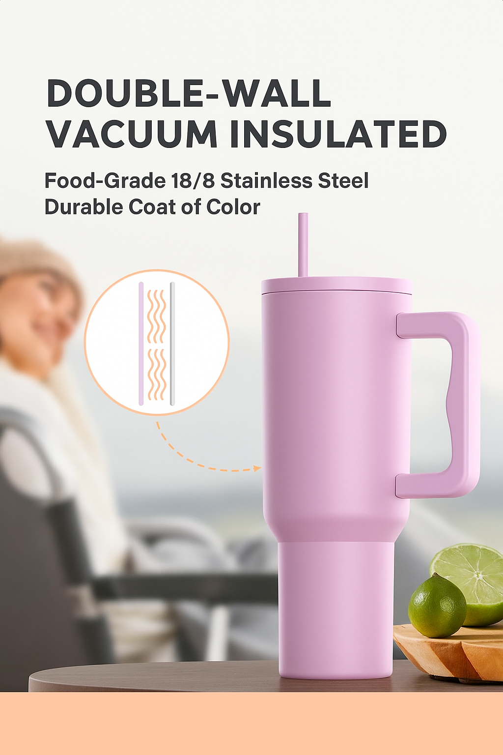 1200ml Tumbler lavender