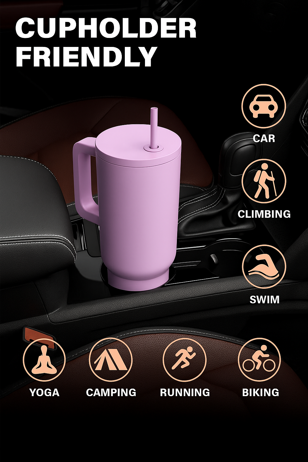 1200ml Tumbler lavender