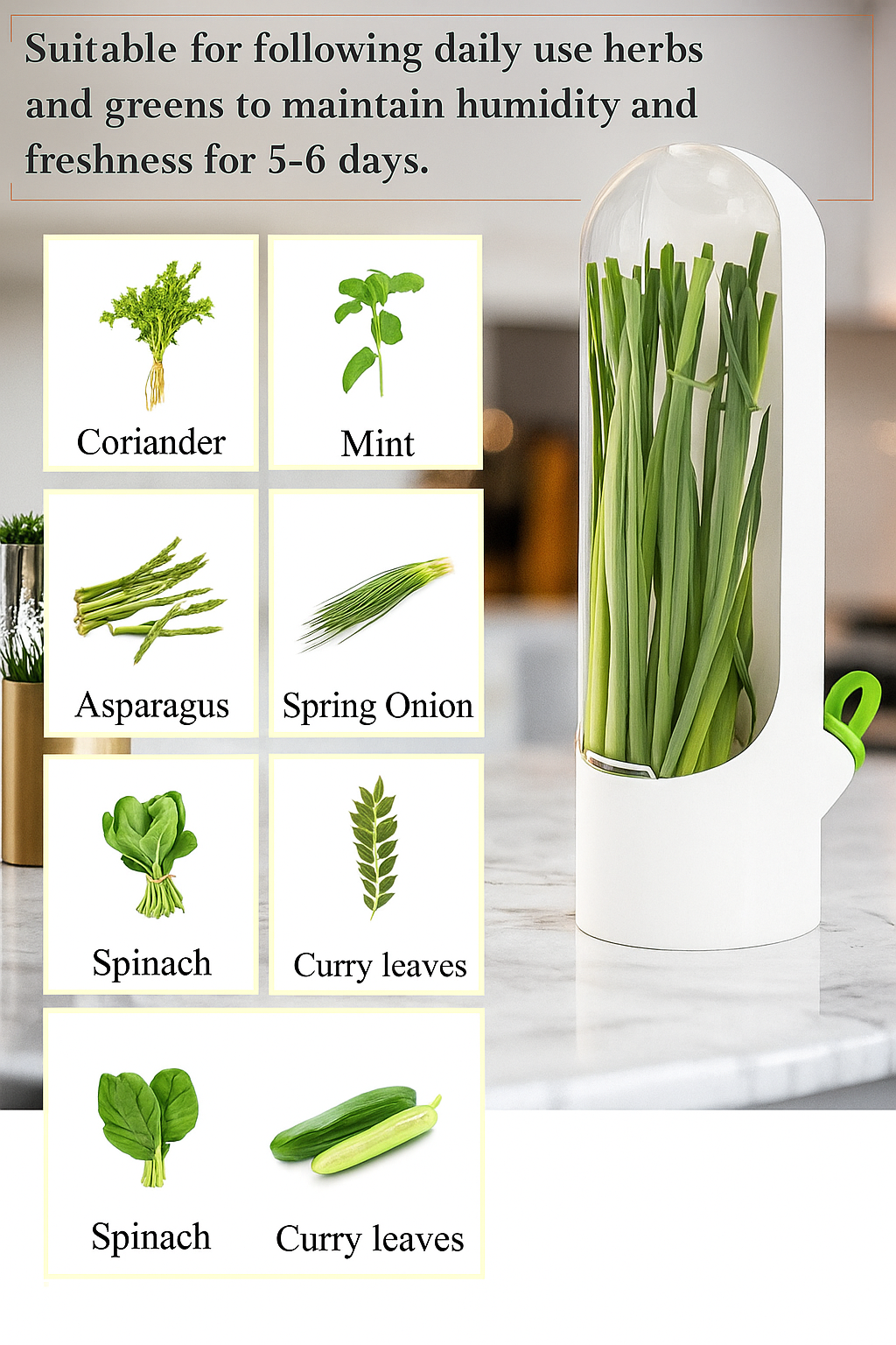 2 pcs Herb Saver
