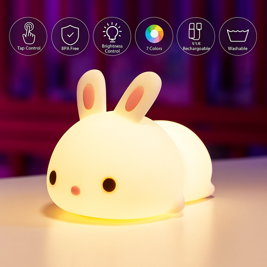 Rabbit Silicone Night Light