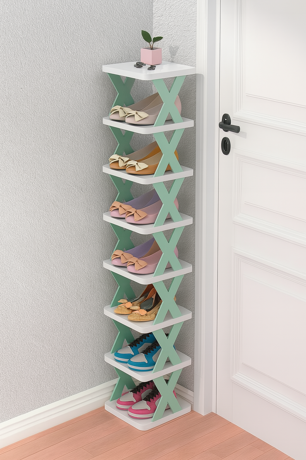 Folding Shoes Rack 8 Layer
