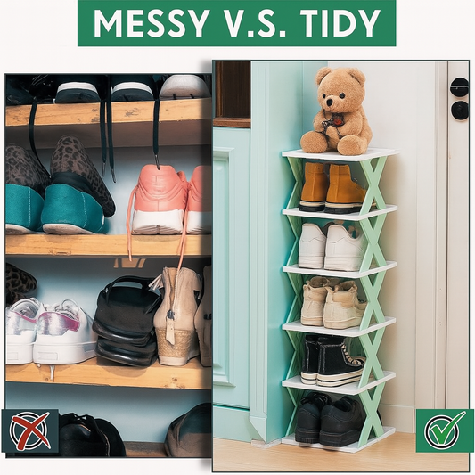 Folding Shoes Rack 8 Layer