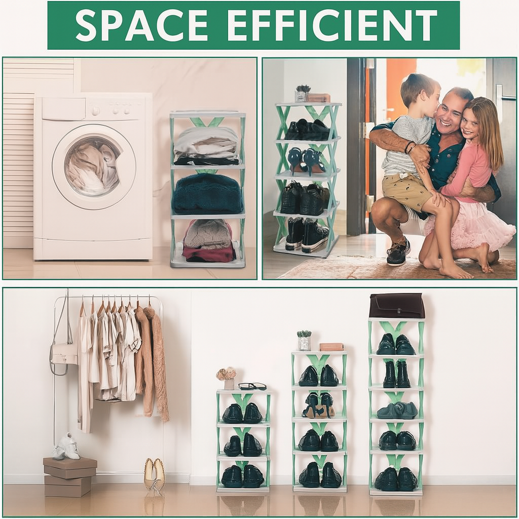 Folding Shoes Rack 8 Layer