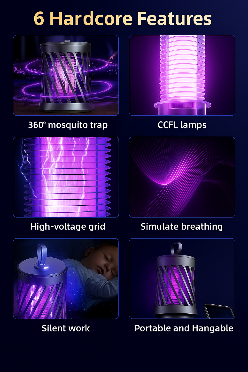 Zapper Mosquito Lamp