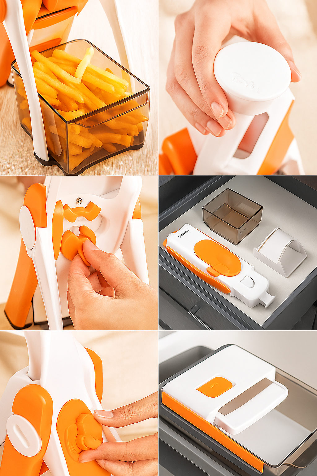 Safe mandoline slicer