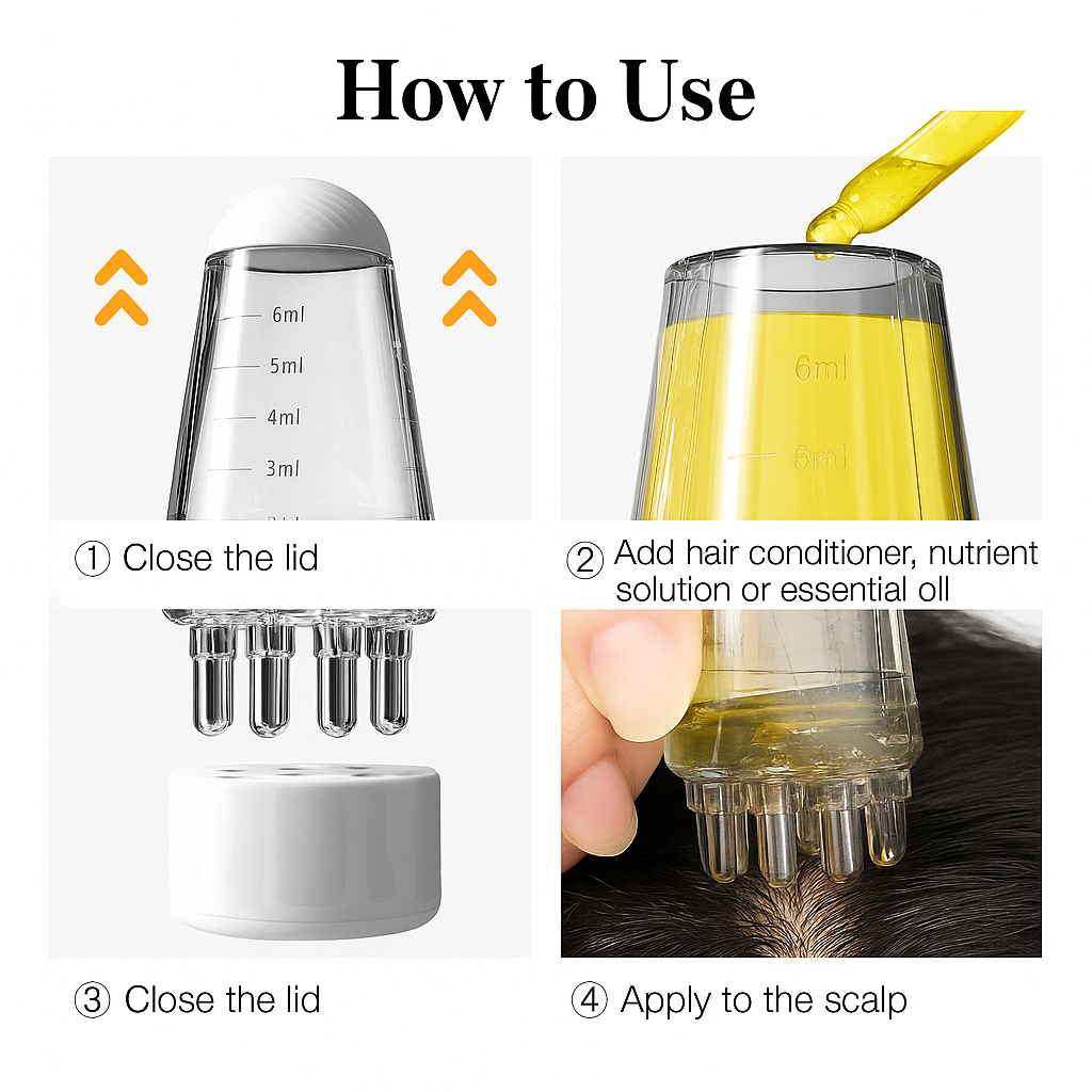 Round Oil Applicator