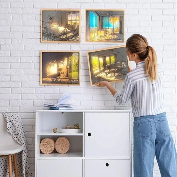 3D LED Painting Photo Frame
