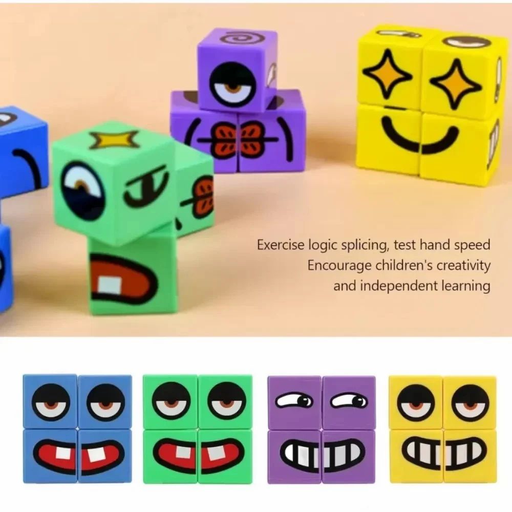 Face Change Cube Game