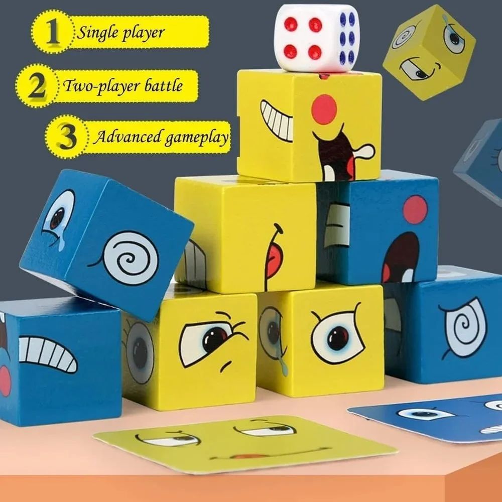 Face Change Cube Game