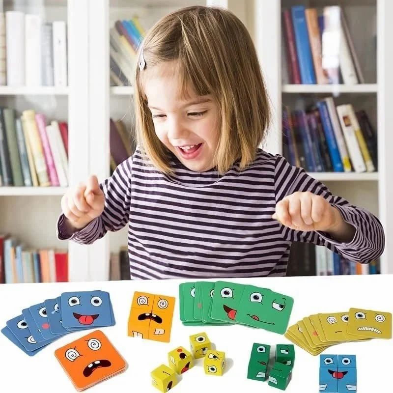 Face Change Cube Game