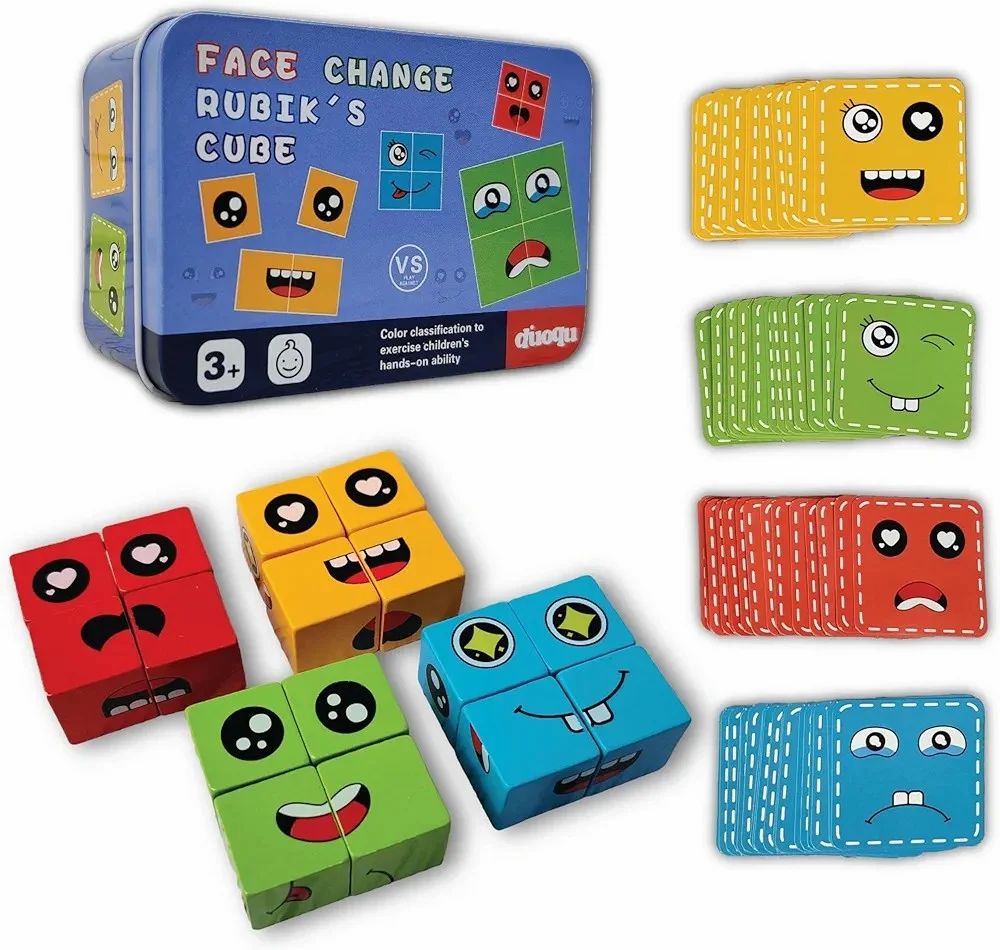 Face Change Cube Game