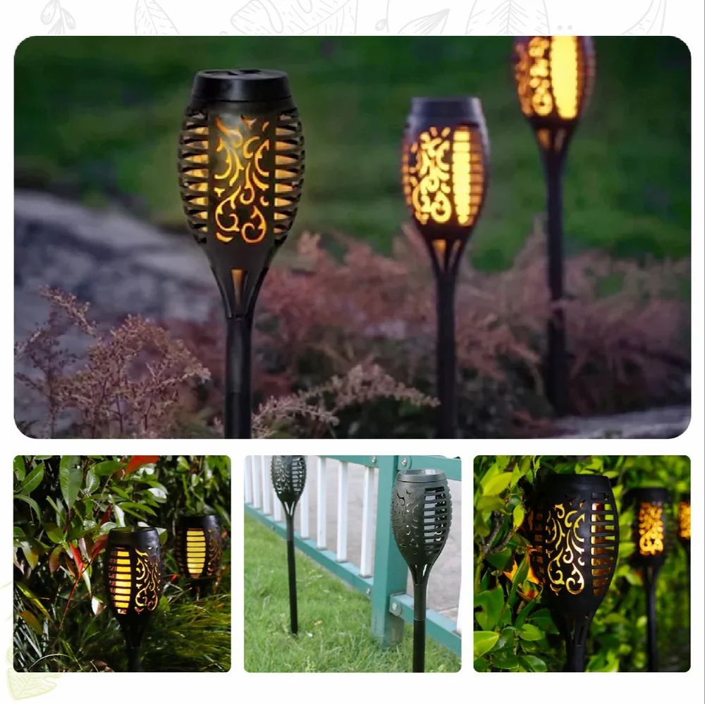 Garden Solar Flame Lights