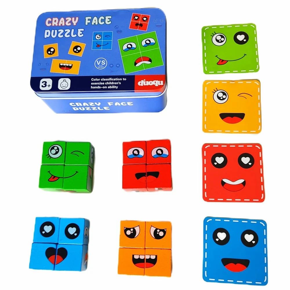 Face Change Cube Game