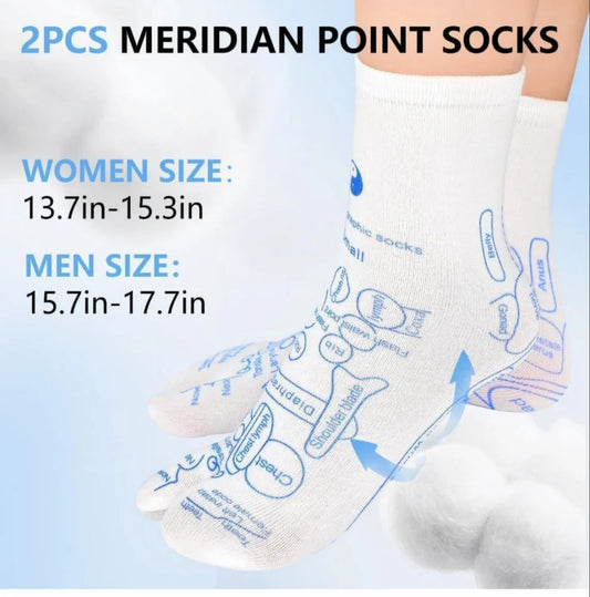 Acupressure reflexology socks