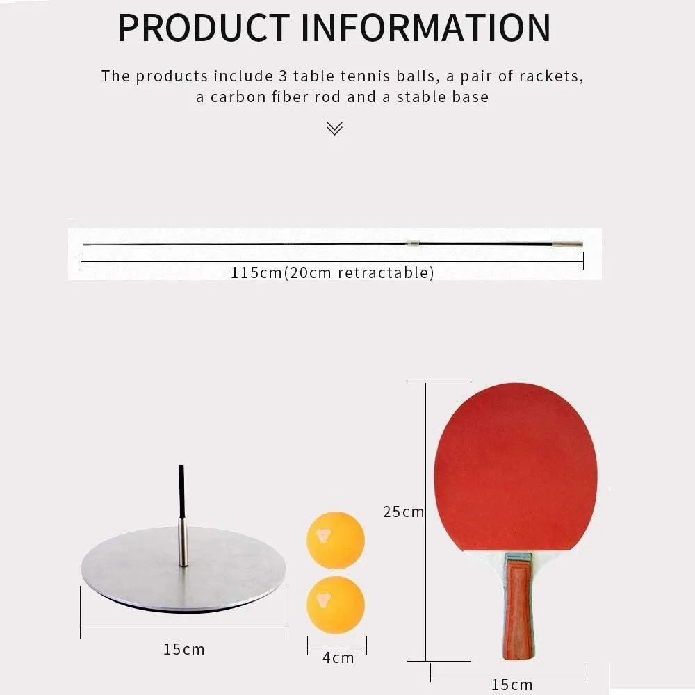 ping pong table tennis trainer