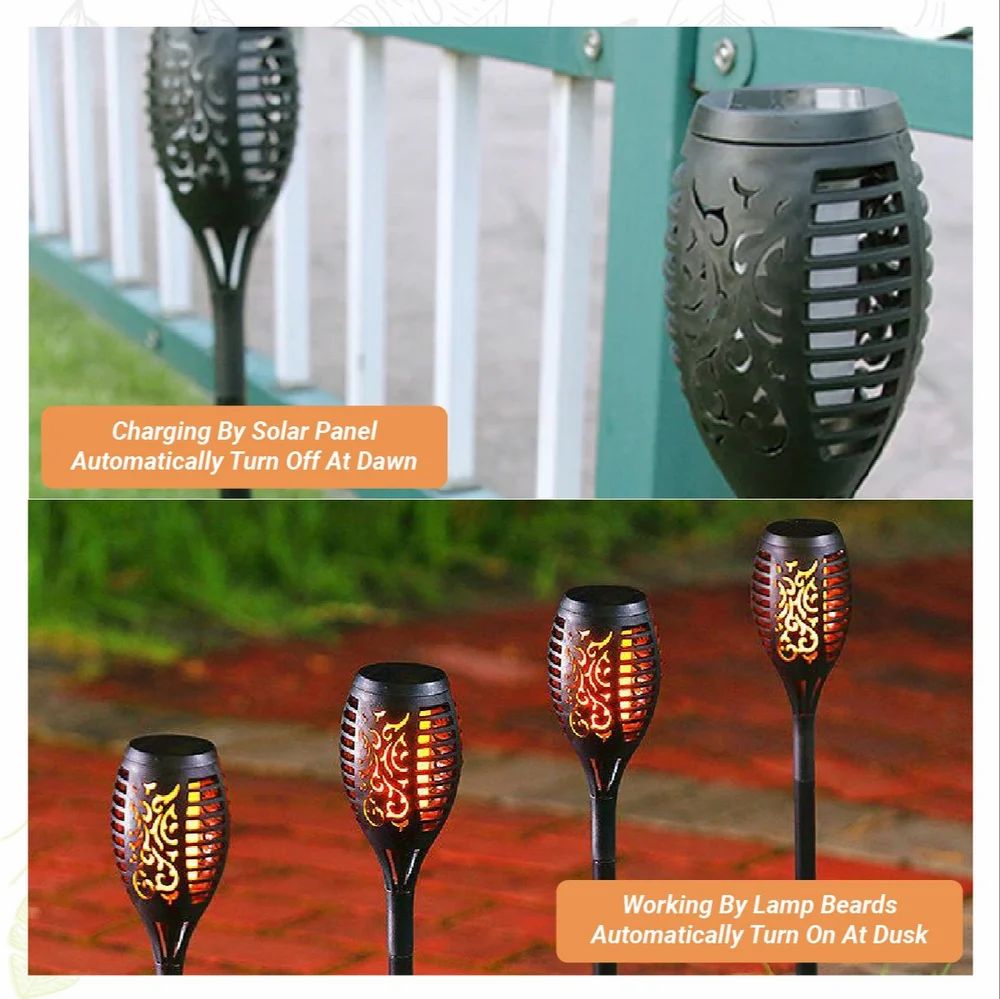 Garden Solar Flame Lights