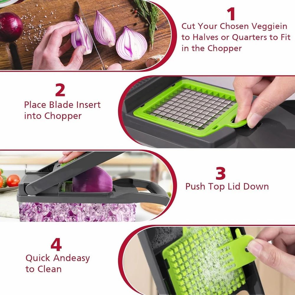 14 in 1 Food Chopper