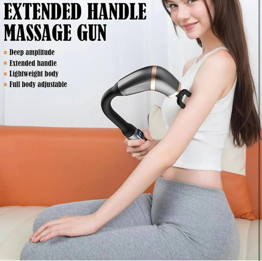 Massage Gun with Extension Handle