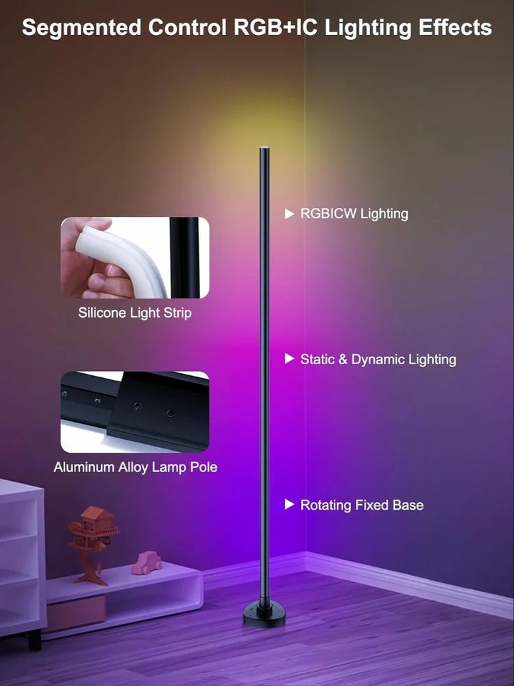 Floor Corner Lamp