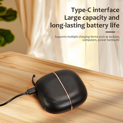 Mini hair straightener comb
