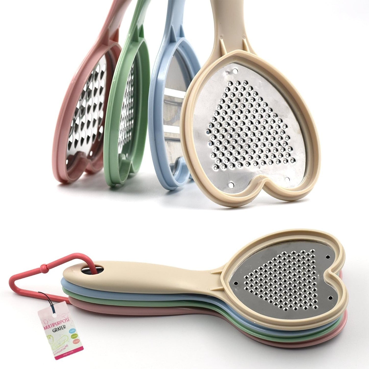 4 in 1 Stainless Steel Grater