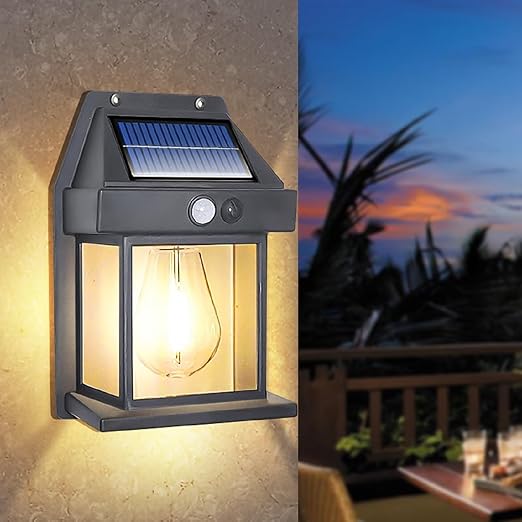 solar wall bulb light