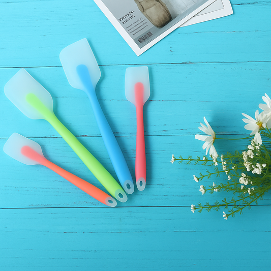 2 Silicone Heat Resistant  Flexible Spatulas