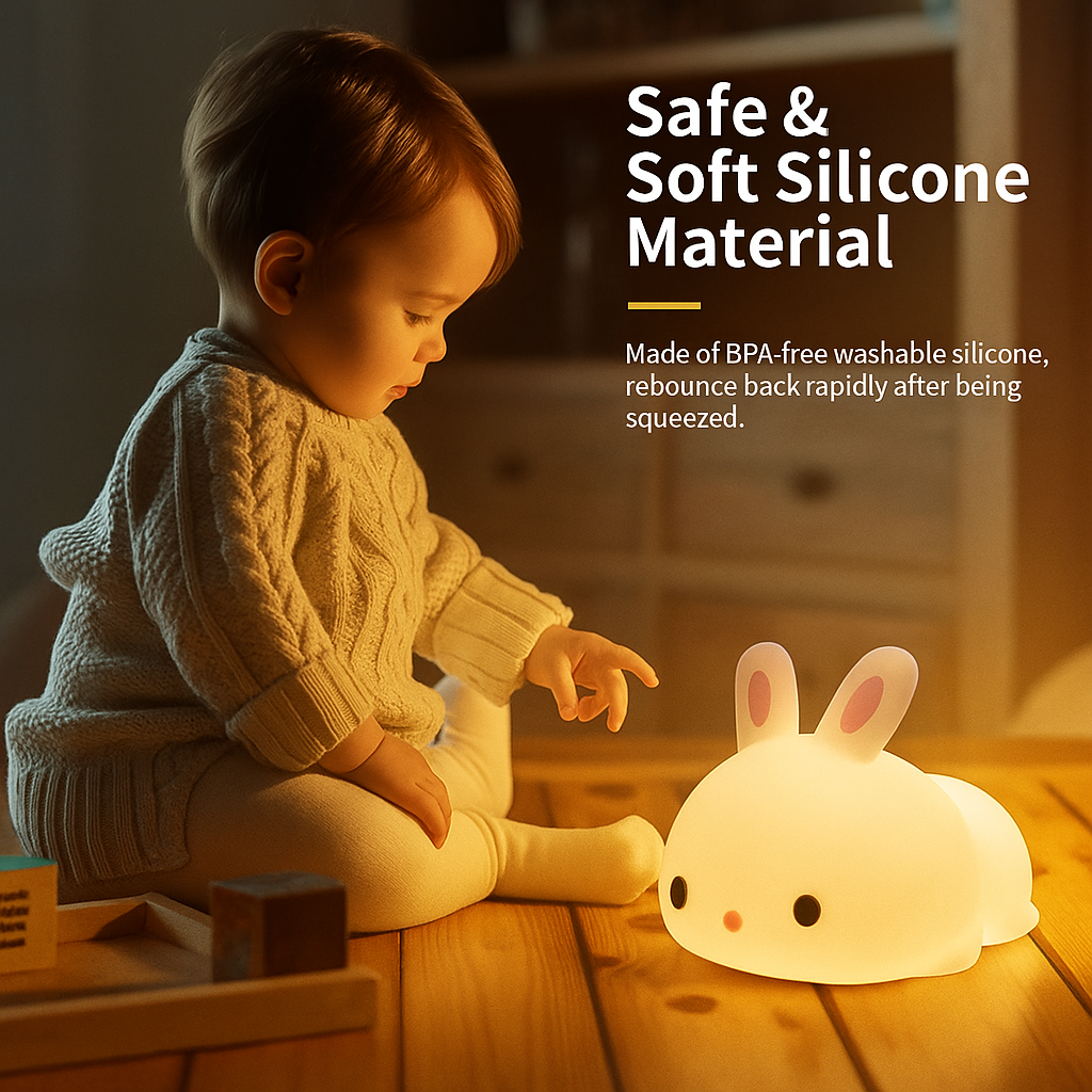 Rabbit Silicone Night Light