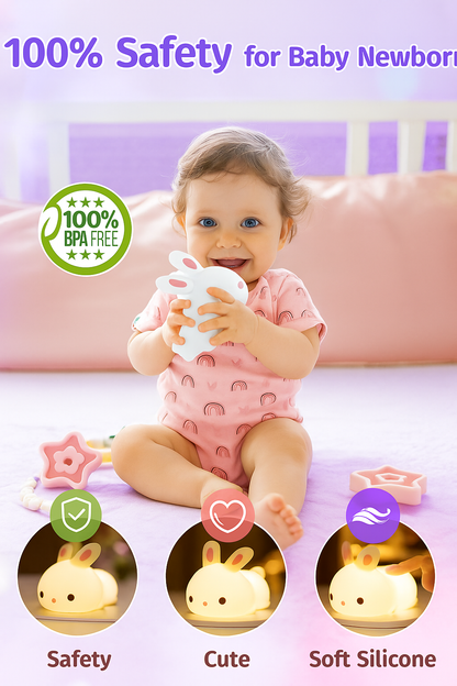 Rabbit Silicone Night Light