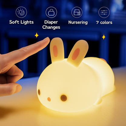 Rabbit Silicone Night Light