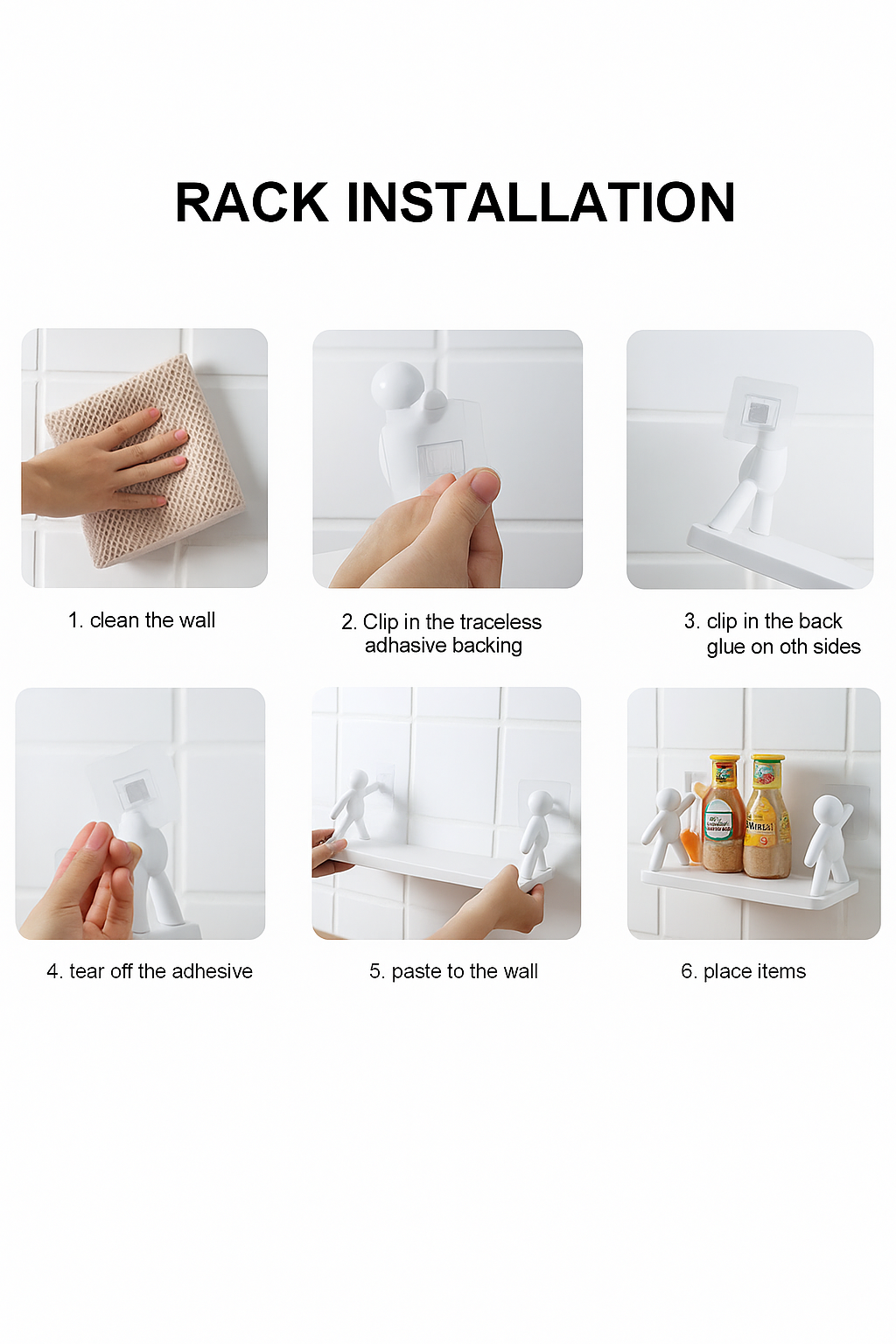 Human Bath Shelf