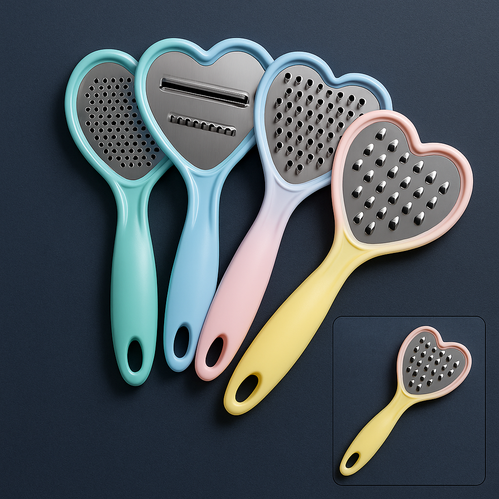 4 in 1 Stainless Steel Grater
