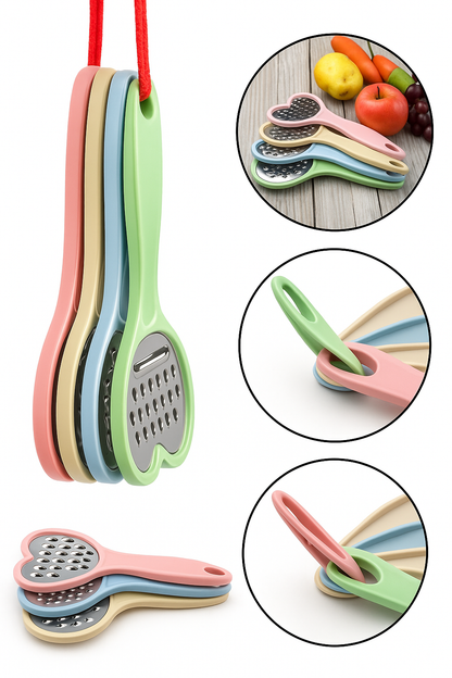 4 in 1 Stainless Steel Grater