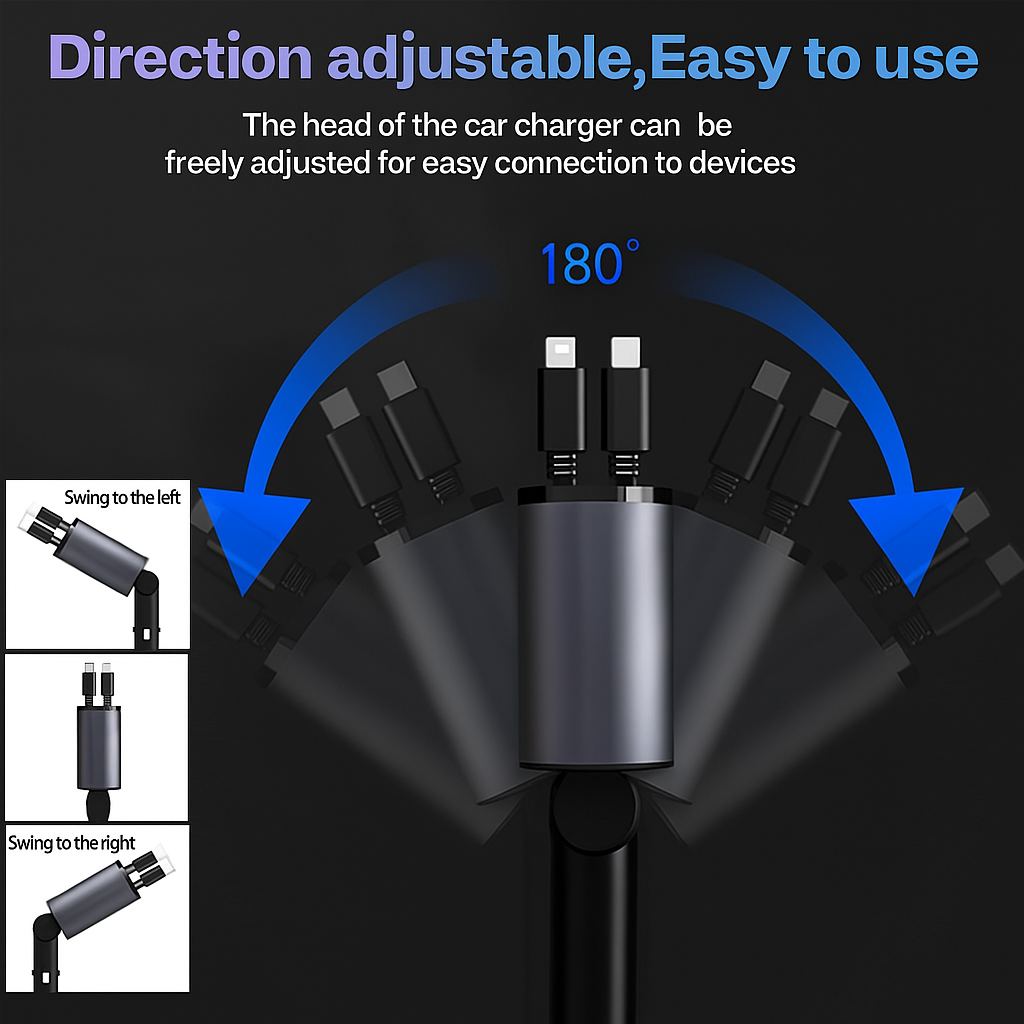 4 in 1 car charger