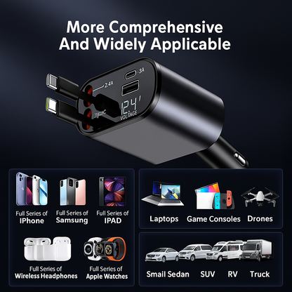 4 in 1 car charger
