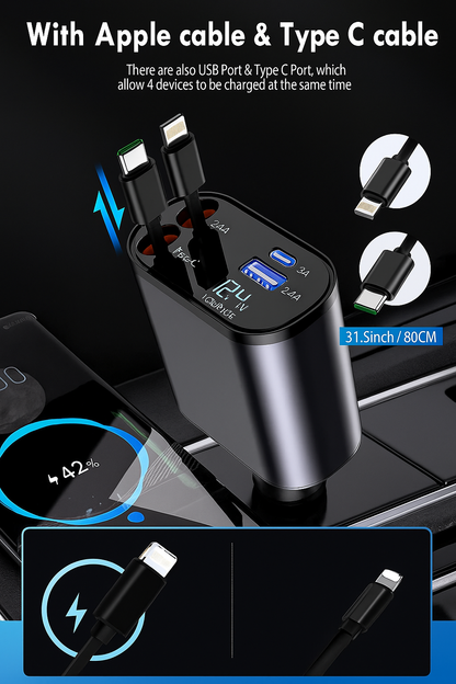 4 in 1 car charger