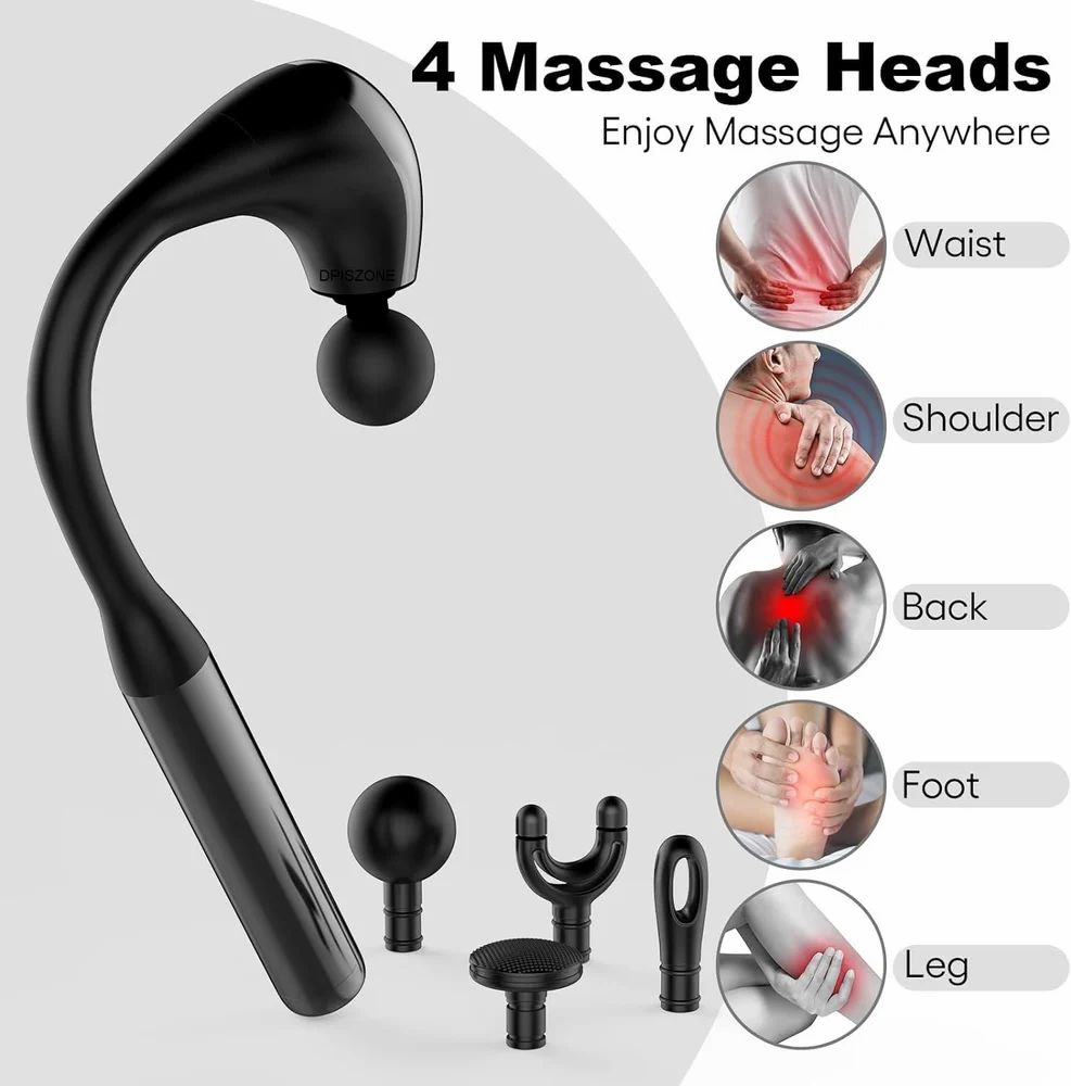 Massage Gun with Extension Handle