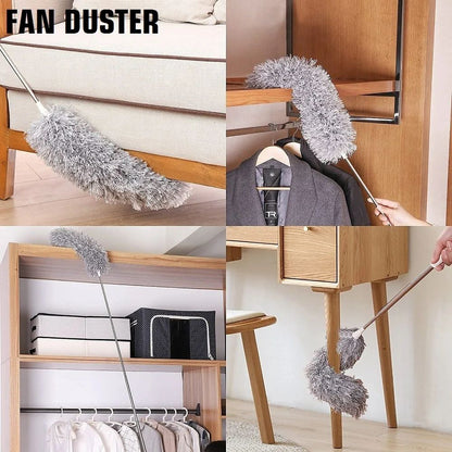 Grey Fan Duster
