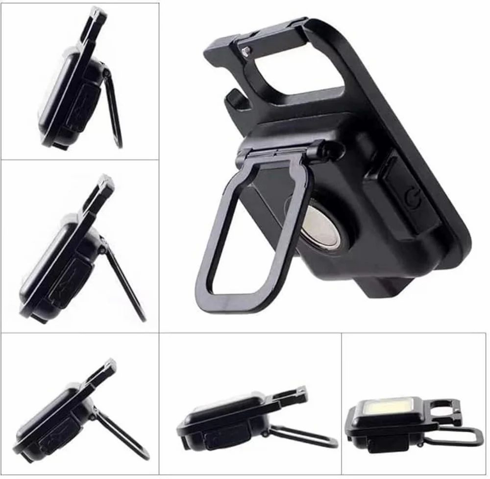 Rechargeable LED COB Keychain Light