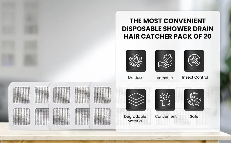 Shower Drain Mesh Sticker