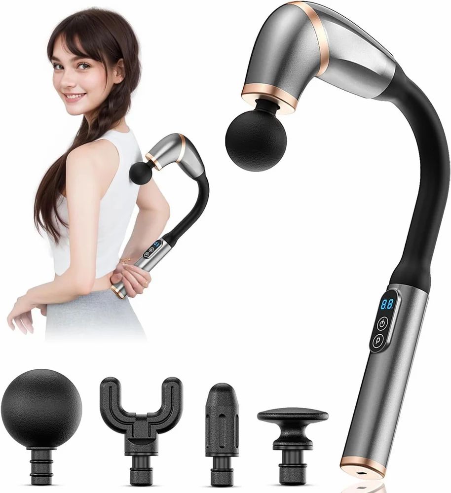 Massage Gun with Extension Handle