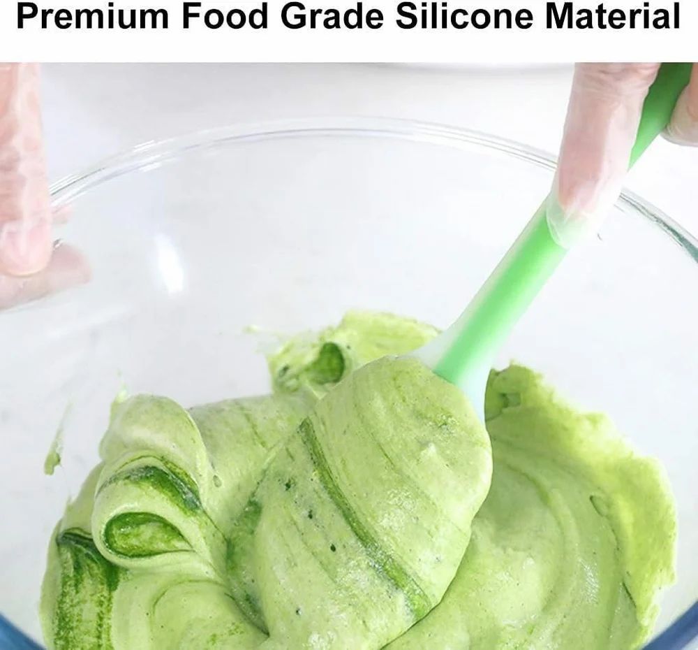 2 Silicone Heat Resistant  Flexible Spatulas