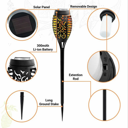 Garden Solar Flame Lights