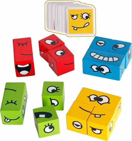 Face Change Cube Game