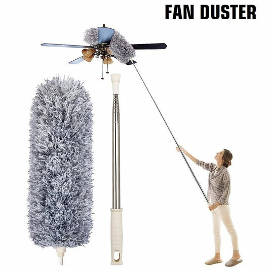 Grey Fan Duster